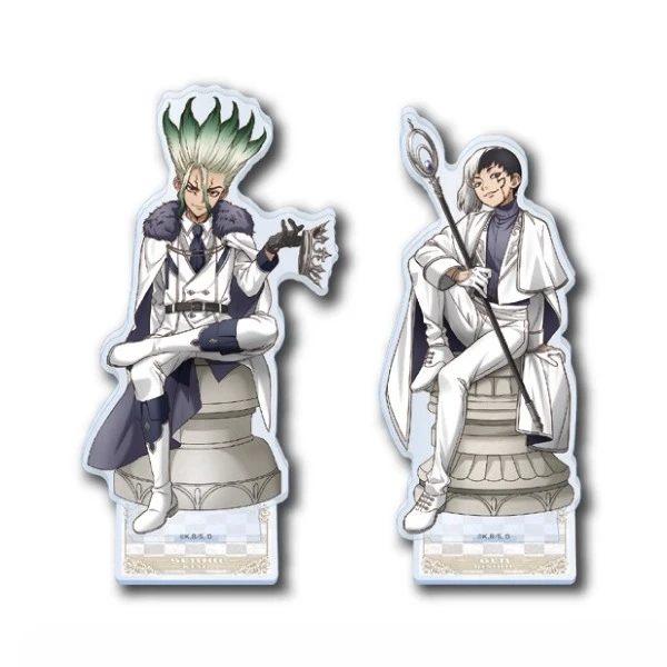 Anime Asagiri Gen Ishigami Senku Acrylic Stand Doll Game Figure Model Plate Cosplay Toy for Gift