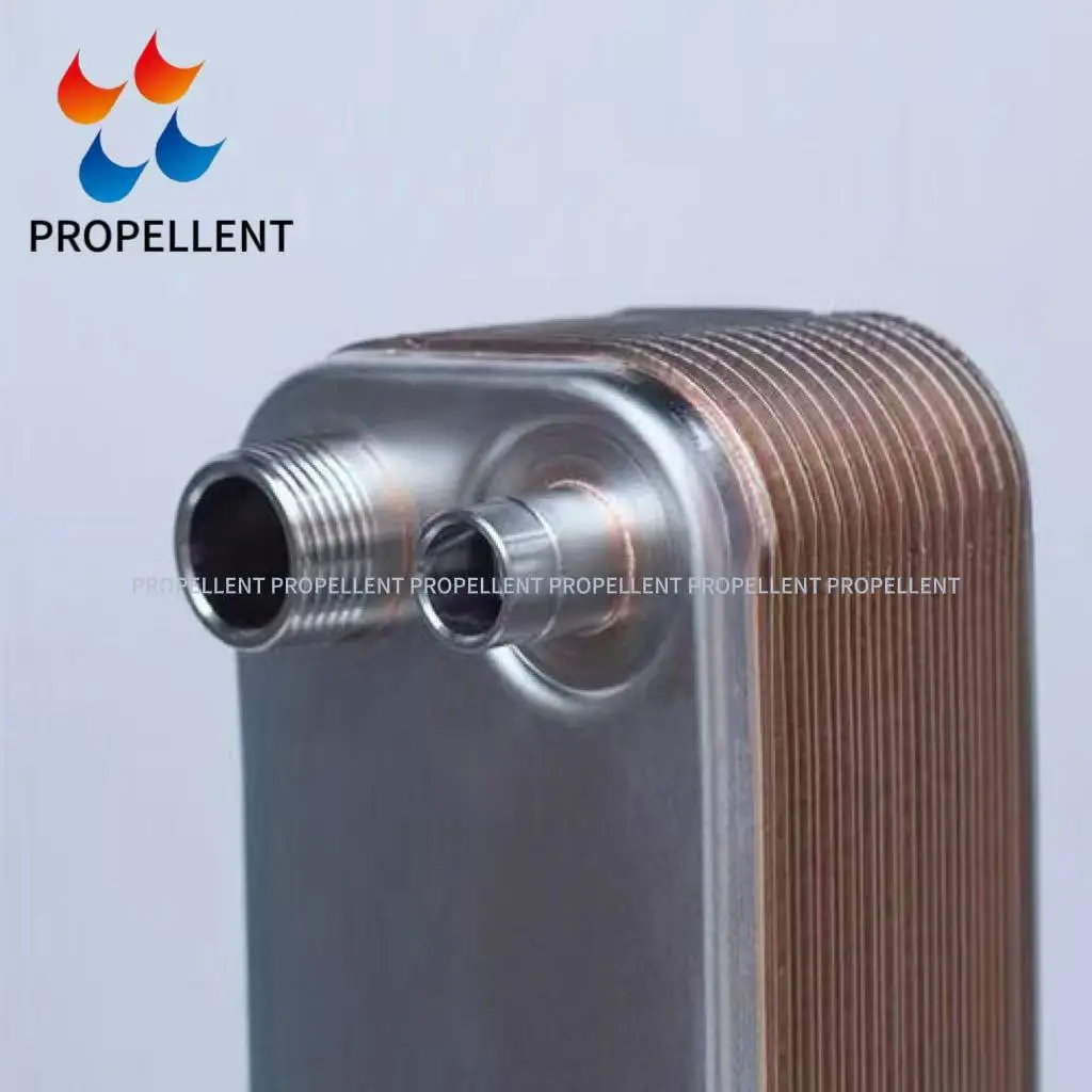 Heat Resistant Brazed Plate Heat Exchanger for Heat Pumps