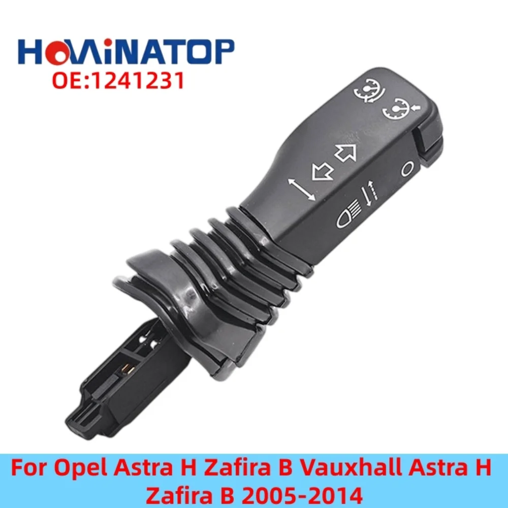 HOWINATOP 1241231 24445282 13129642 Turn Signal Combination Switch For Opel Astra H Zafira B Vauxhall Astra H Zafira B 2005-2014