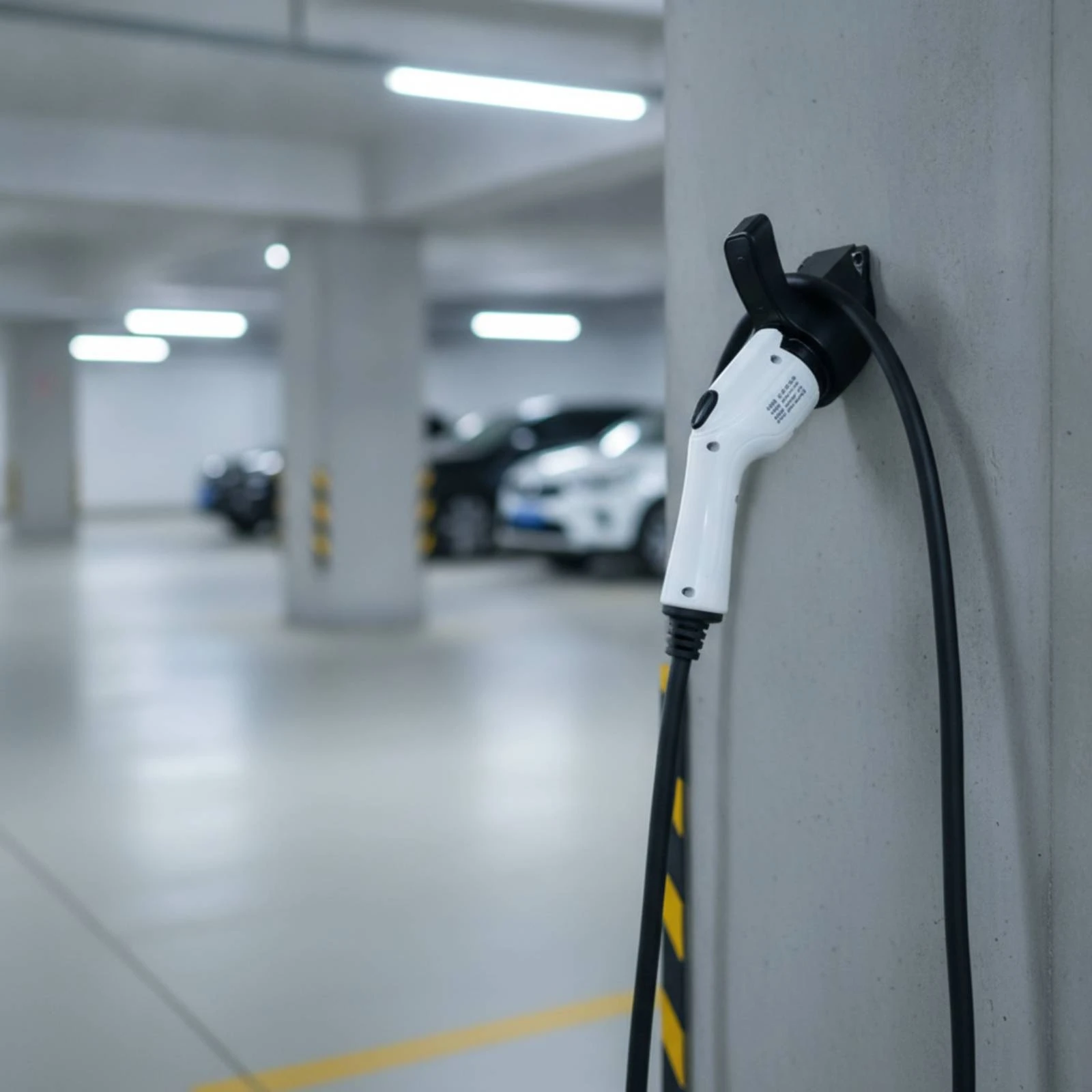 Charging Holder Easy to Install Electric & Vehicle Charger Holder Vehicle Accessory Locking Design Automotive Gear