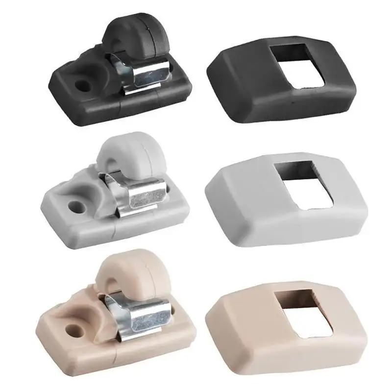 2Pcs Auto Sun Visor Clip Sun Visor Clip Hook Bracket Hanger Car Accessories Suitable Volkswagen Golf Jetta Beetle Skoda Sunshade