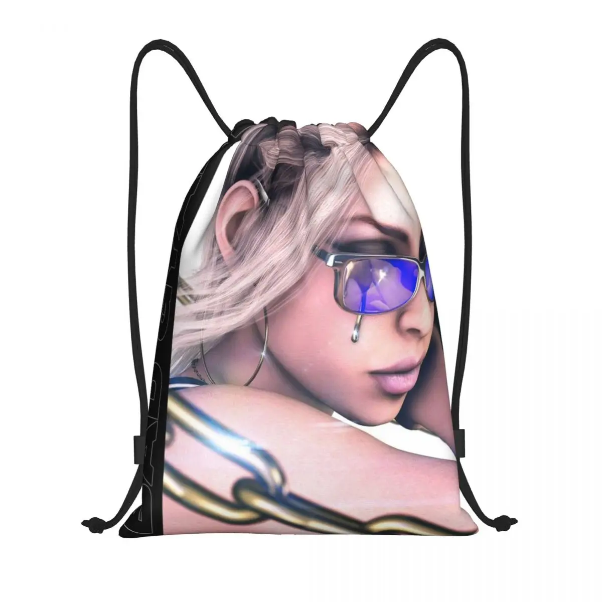 

Custom Singer B-Bad G-Gyal Drawstring Bags Men Women Lightweight Sports Gym Storage Backpack