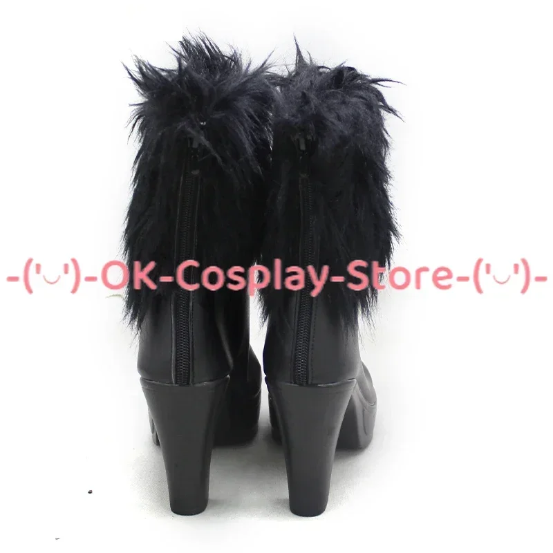 [Customized] Game Girls Frontline Project Neural Cloud Florence Cosplay Shoes Anime Roleplay Prop Carnival Party PU Leather Boot