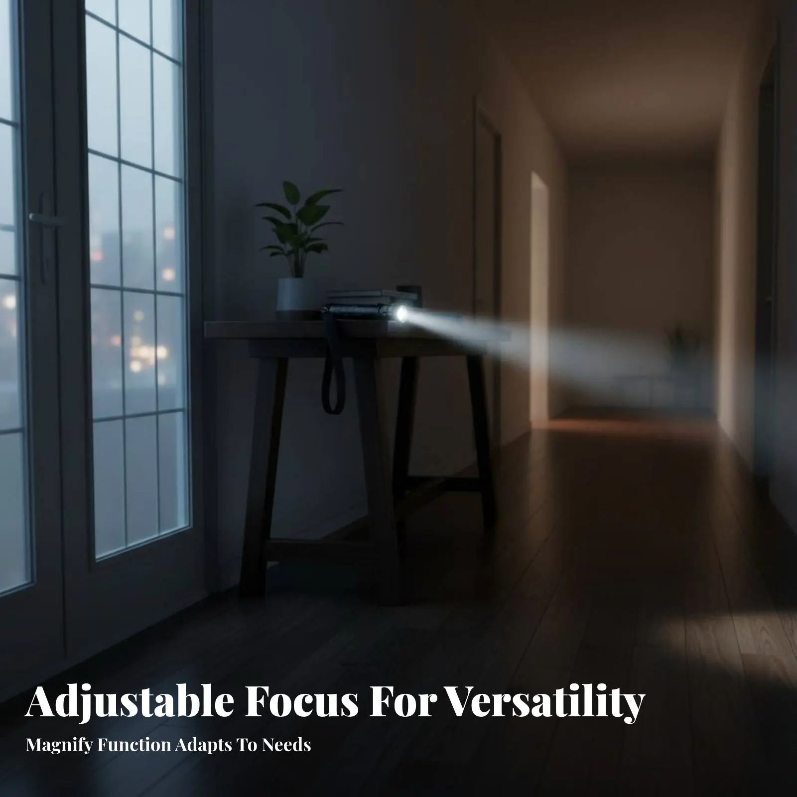 

Телескопический регулируемый фонарь с алюминиевым корпусом, зуммируемый, водонепроницаемый, для кемпинга и походов