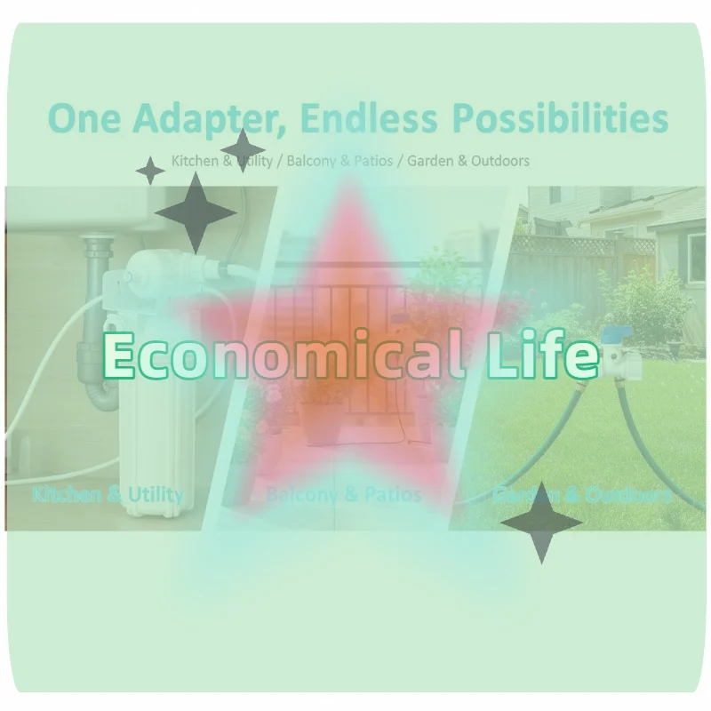 1/2'' Thread To 1/4 3/8 Tube Water Adapter RO Feed Ball Valve Faucet Water Filter Reverse Osmosis System For Water Purifier Tap