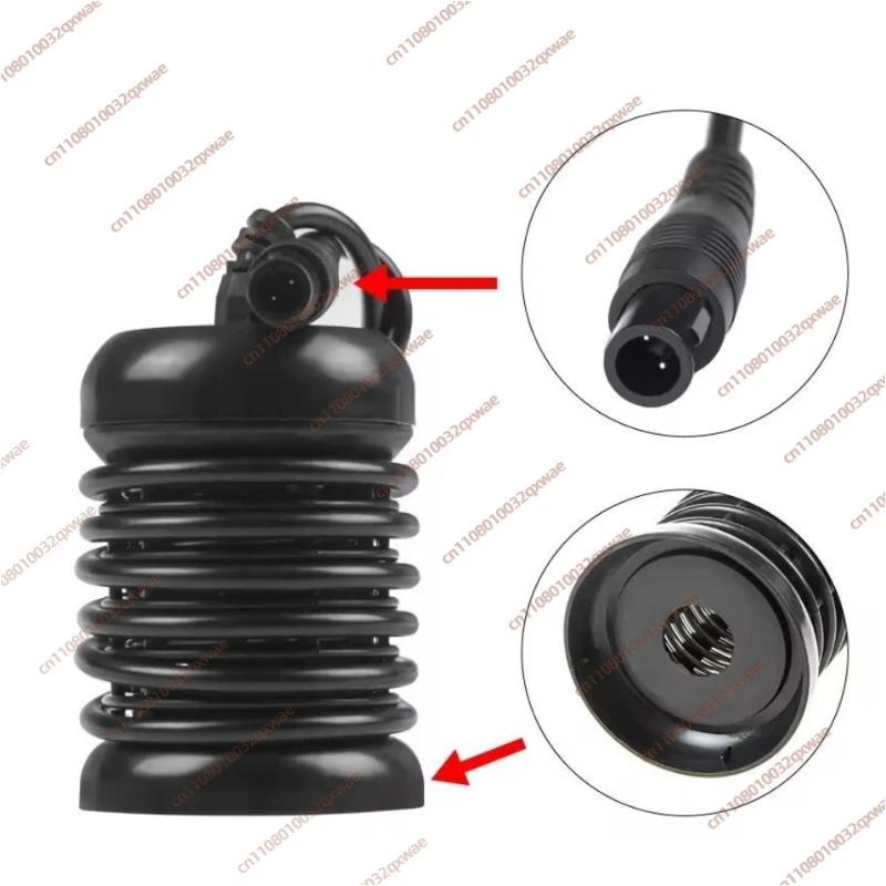 4pcs/lot Round Black Ion Array 2 Pins Plug Good Quality Long Lasting Ion Electrode Round Cartridge for Detox Foot Spa Machine