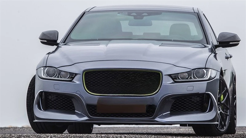 

Carbon Fiber Small Surround For 2016 Jaguar XEL Front Lip Side Skirt Rear Lip Tail Car Modification Accessories
