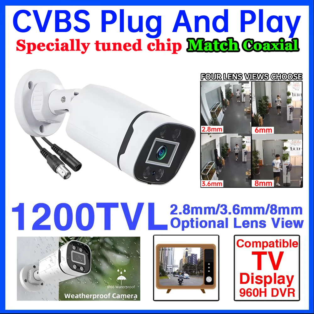 #16 Analog Security Cameras Comparison Guide