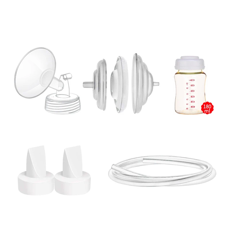 Breast Pump Parts Compatible with Spectra S2 S1 Flange Valve Tube PPSU baby Bottle Backflow Protector,Not Original Replacement