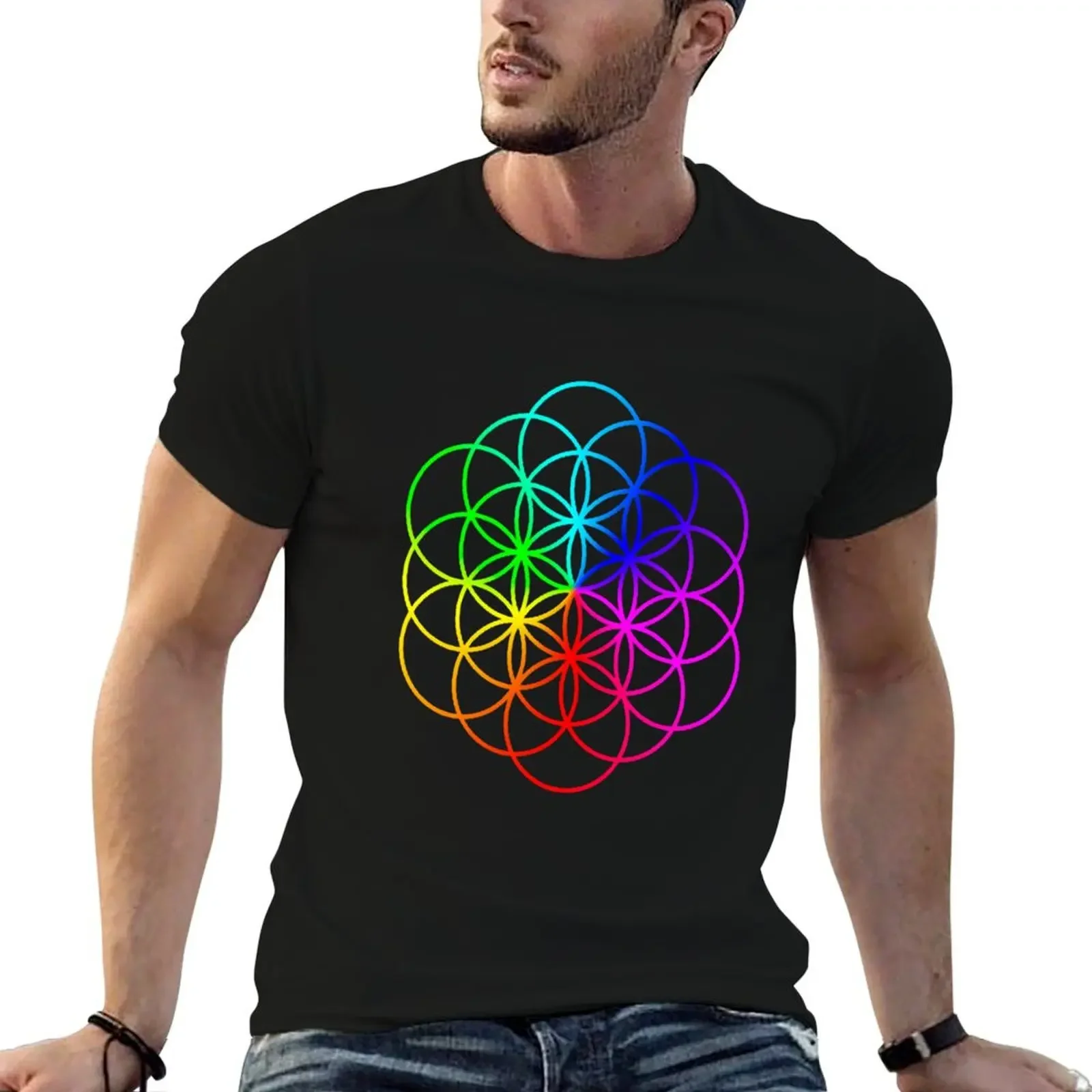 

Flower Of Life The flower of life T-Shirt graphics graphic tee shirt anime figures custom t shirt mens plain t shirts