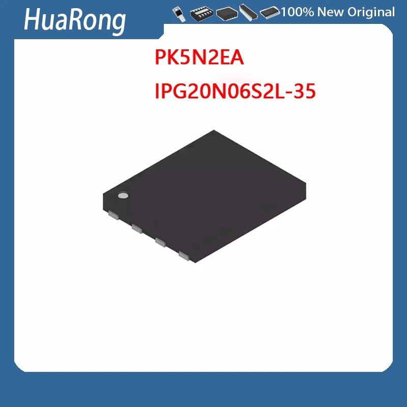 Lote de 5 Piezas PK5N2EA PK5N2 IPG20N06S2L-35 2N06L35 QFN8