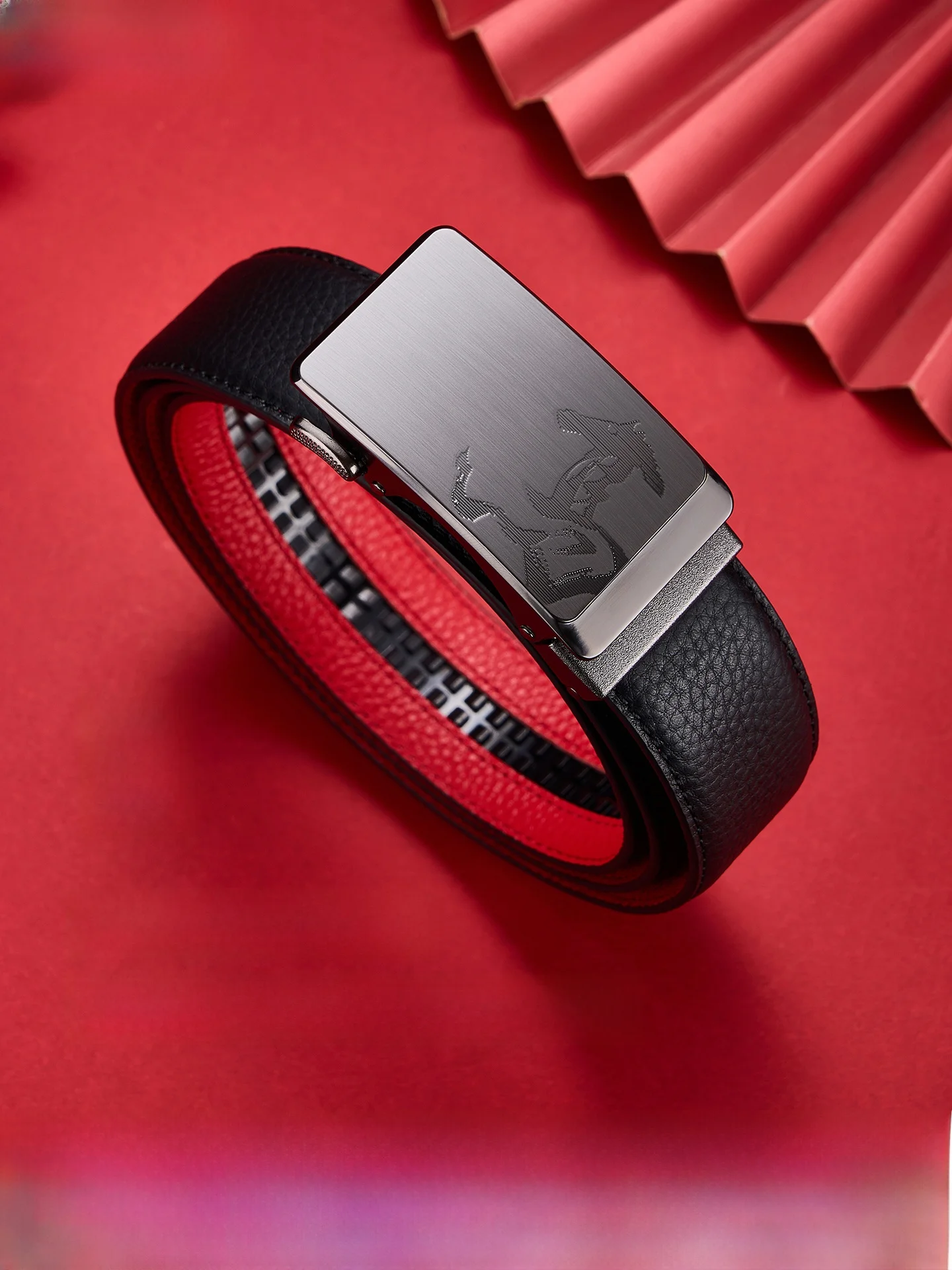 ceinture-en-cuir-mark-fairwhale-pour-homme-motif-zodiaque-2026-rouge-cadeau-ideal-pour-petit-ami-ou-papa-chaine-de-taille-pour-pantalon