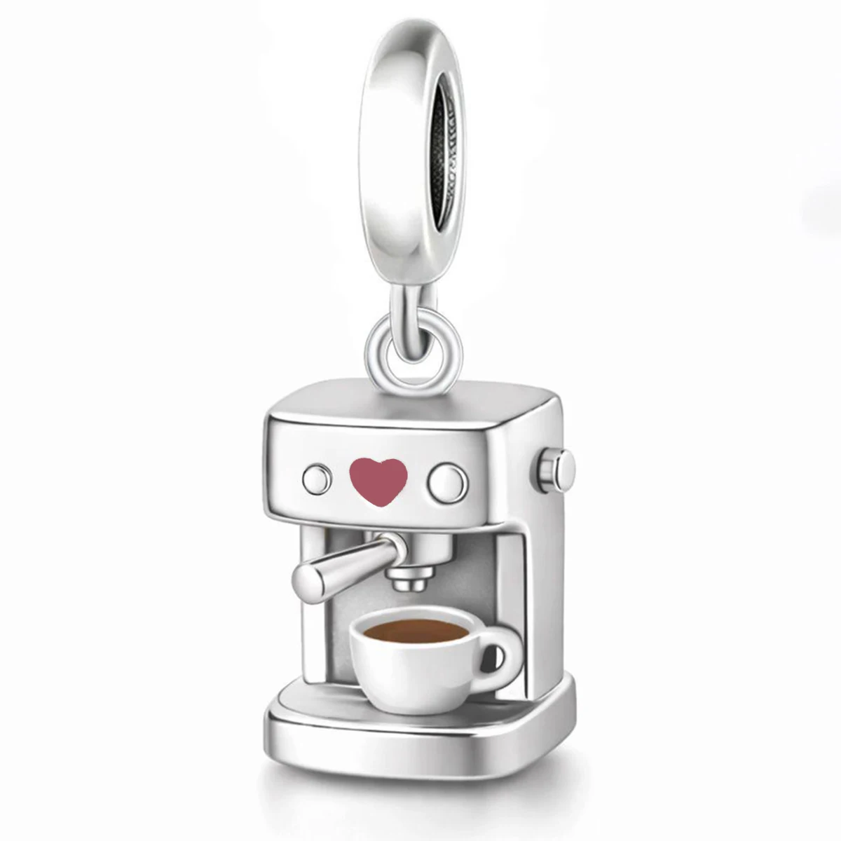 Kitchen Utensil Coffee Maker Coffee Pot Tea Cup Pendant Charm Bead Chef Gift Cooking Lover Jewelry for Bracelet Necklace D