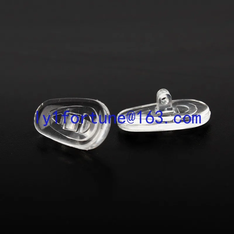 Glasses nose pads silicone glasses non-slip nose pads melon seed type glasses accessories screw models commonly used for cradles