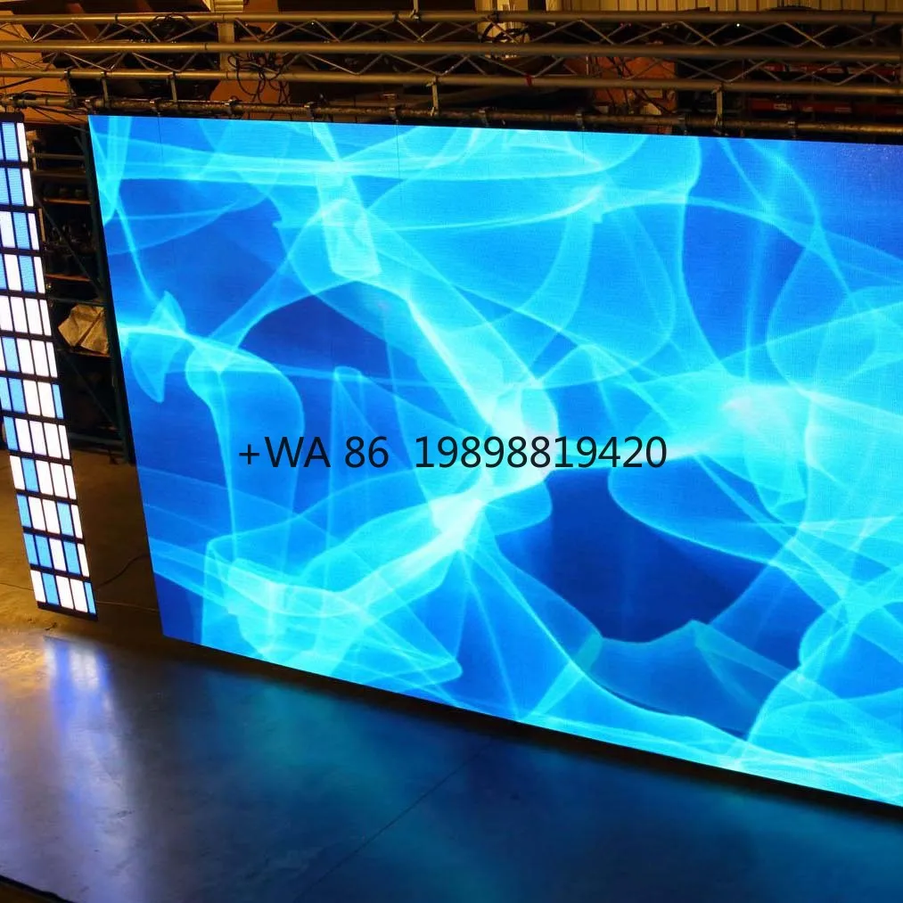 

Trade Show Booth Indoor Rental P1.953 GOB Fine Pixel Pitch LED Screen Portable Modular Stand