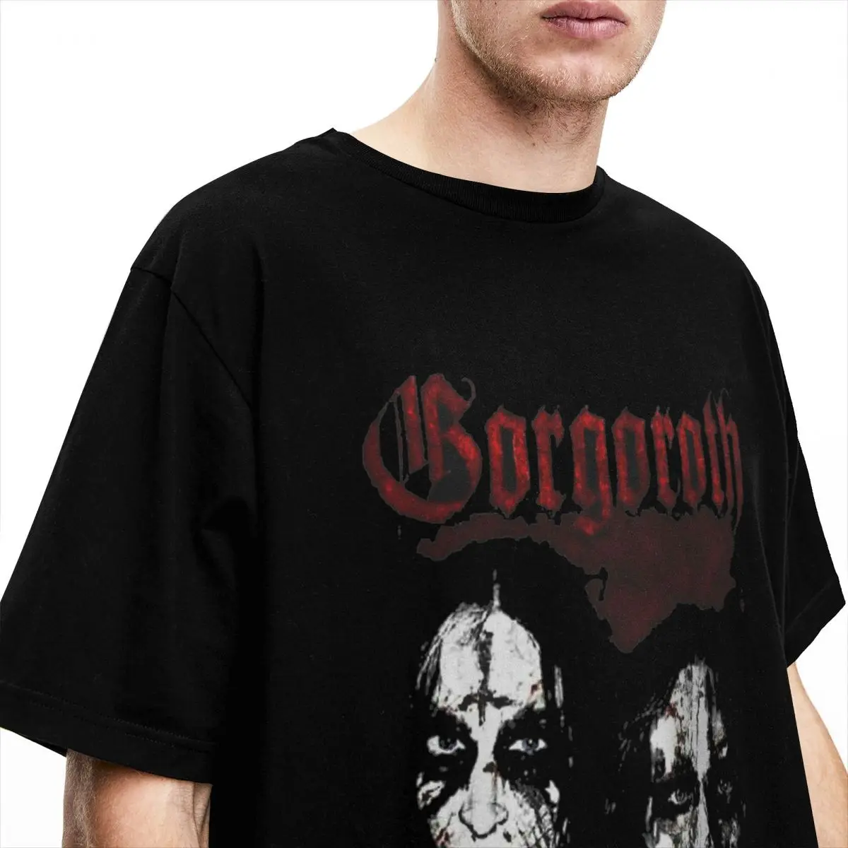 Gorgoroth Black Metal Band Men Women T Shirts Unique Merch Vintage Tee Shirt Short Sleeve Crew Neck 100% Cotton Classic Clothes