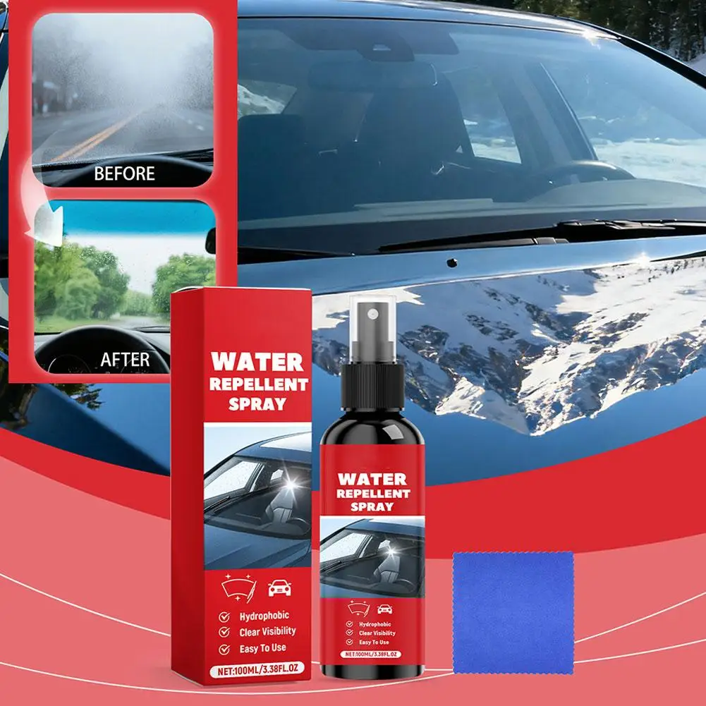 Anti-Rain & Anti-Fog Coating Agent Auto Car Window Hydrophobic Agent Anti Fog Spray Defogger For Car Windshield Glass