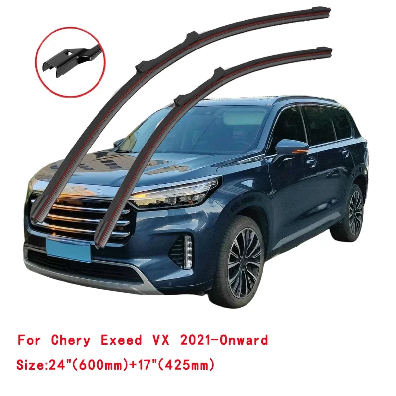 

For Chery Exeed LX TX TXL VX 2019-2024 Car Windshield Wiper Blade Front Windscreen Brushes Washer Accessories Window Replacement