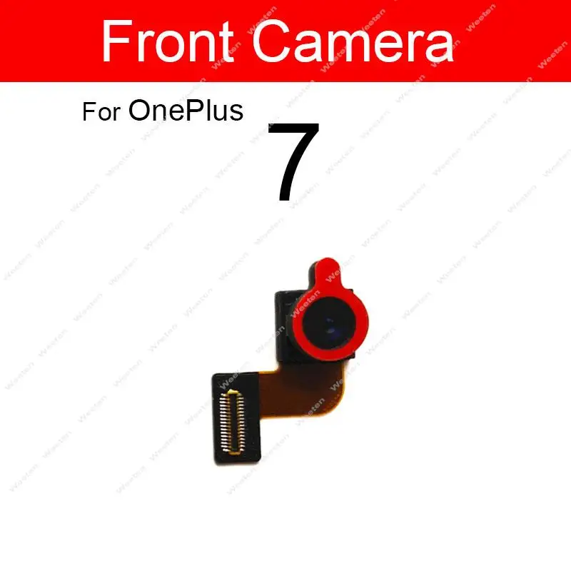 Rear+Front Camera Module For Oneplus 1+ 6 6T 7 Pro 7T Pro 8 Back Main Front Facing Camera Flex Ribbon Replacement Parts