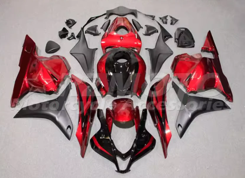 NEW ABS Fairings Kits Fit For CBR600RR F5 2009 2010 2011 2012 09 10 11 12  Bodywork Set Custom Black Red