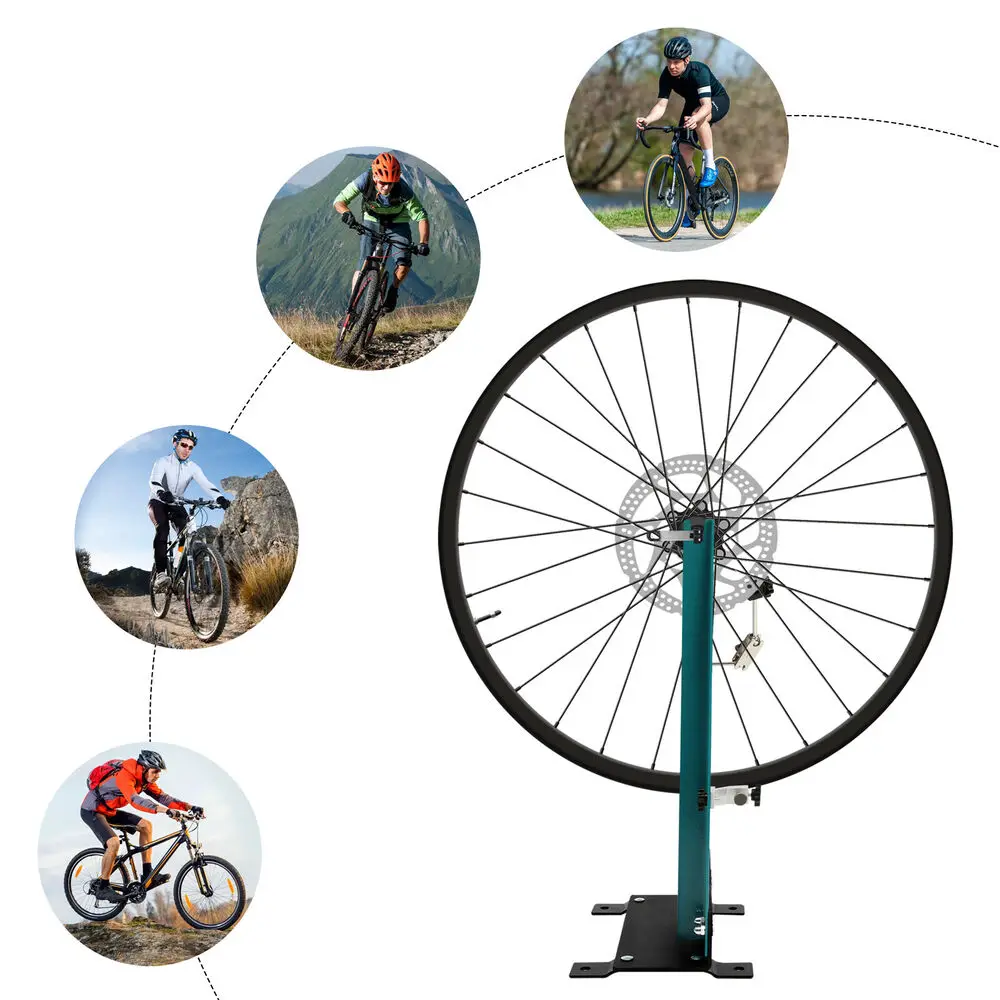 Portable MTB Road Bike Bicycle Wheel Truing Stand Tire Rims Wheel Repair Tool bike repair stand