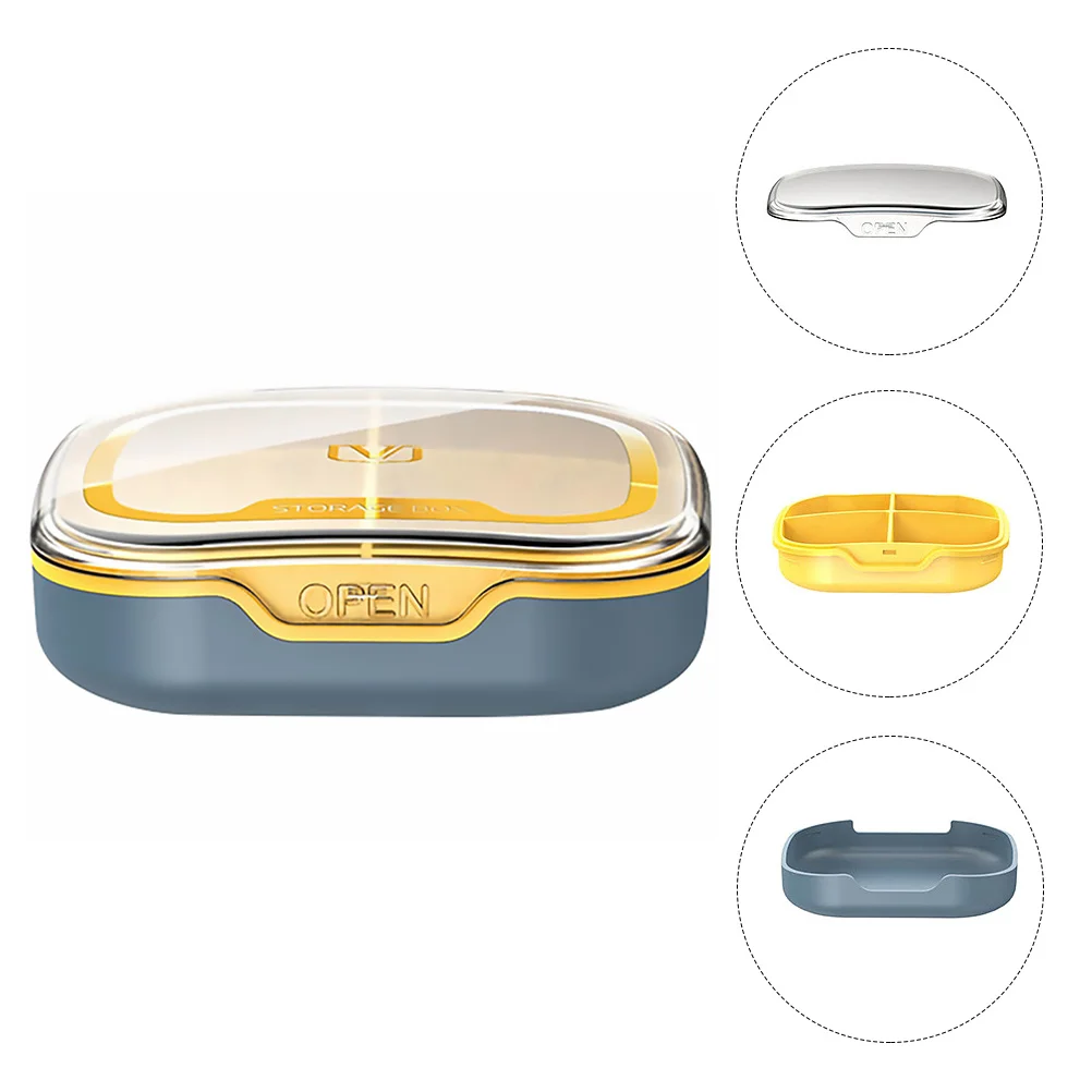 

Pill Organizer Box Portable Medicine Storage Container Durable Organizer for Home Office Travel Containers Portable