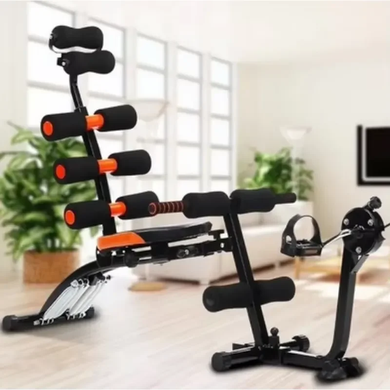 Adjustable folding stool home gym professional fitness equipment, suitable for sit-ups, dumbbell training, durable fitness