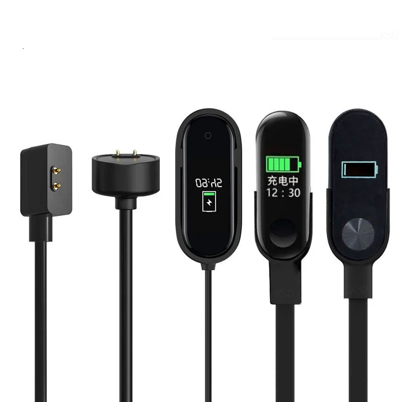 Magnetic Charger For Xiaomi Mi Band 8 7 6 5 4 3 USB Charging Cable For Redmi Watch 2 Charging Wire For Smart Bracelet Chargers