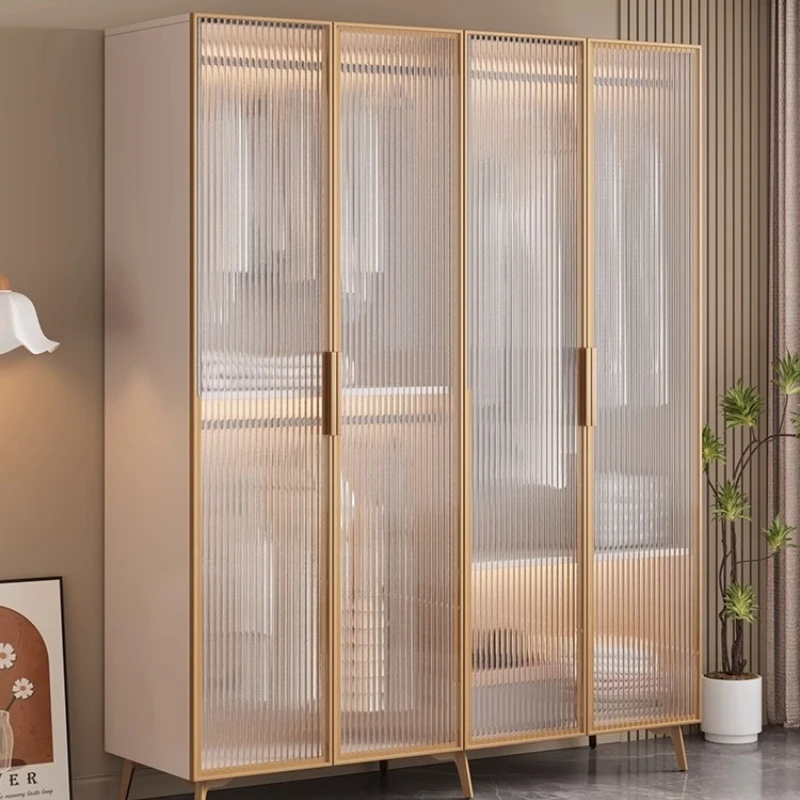 Armario de exhibición de tocador, cajones de almacenamiento, puerta de vidrio, ropa colgante, armario familiar, Armario moderno para niña, muebles de salón Esquinero
