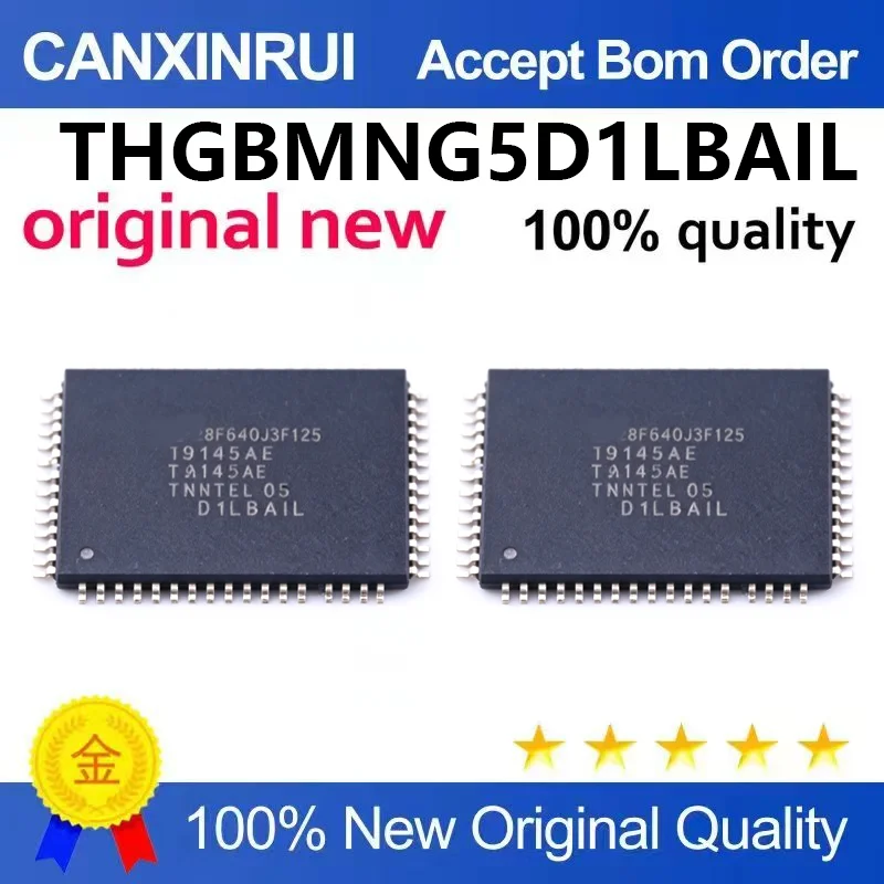 （5pcs-10pcs）Brand new original THGBMNG5D1LBAIL Toshiba EMMC5.0 memory storage chip
