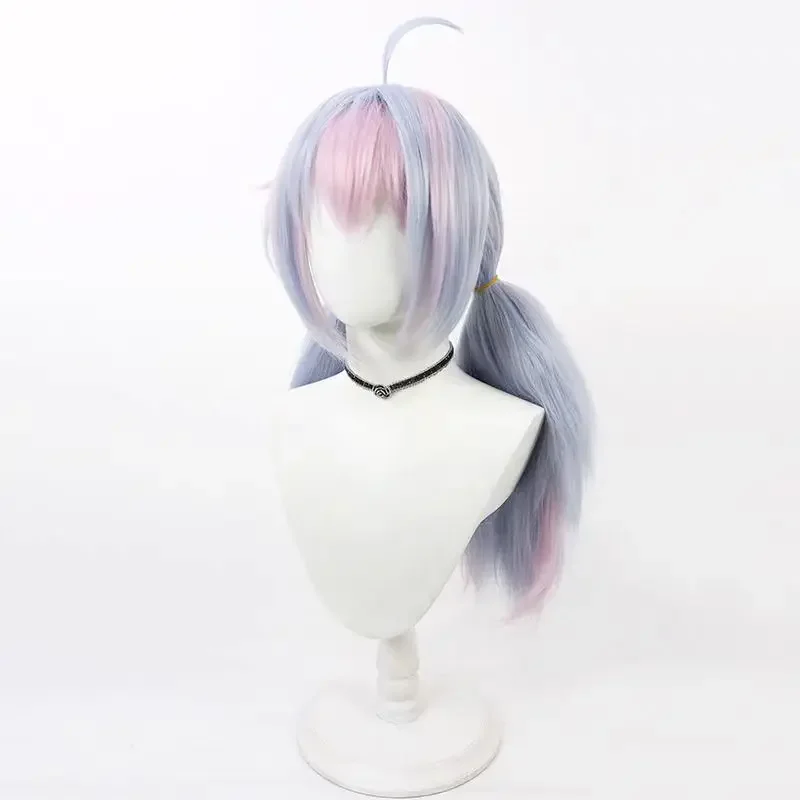 Uzawa Reisa Cosplay Wig Blue Archive Purple Pink 60cm Heat Resistant Synthetic Hair Halloween Party Role Play Costume Wigs