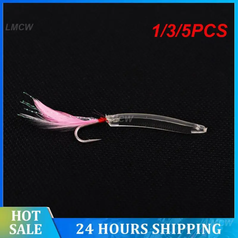 1/3/5PCS Fake Bait 3d Fisheye 1.2g Lure Lure Bait Small And Exquisite Abs Material Bionic Bait Hard Bait Throw Far 6cm