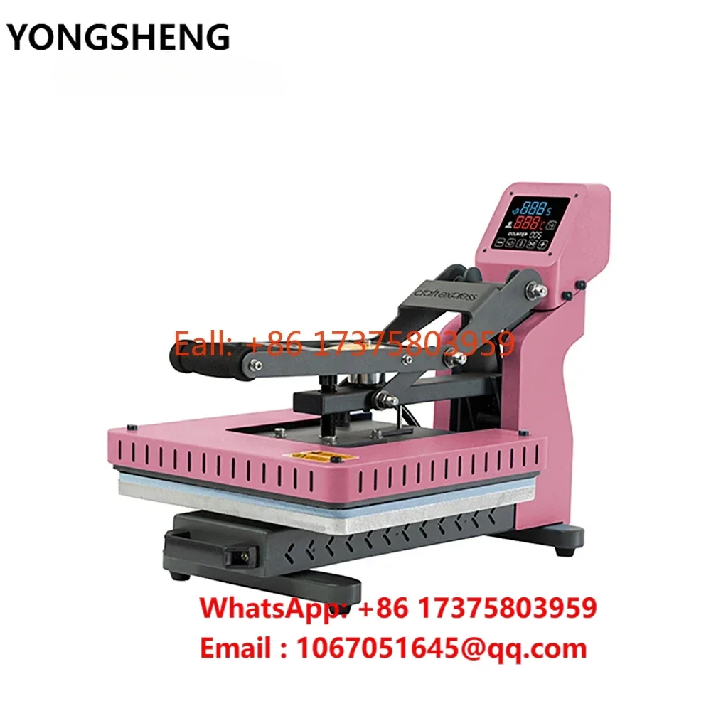 Craft Express Auto Open Slide Out Drawer Flat T shirt Transfer Printing 16x24 Heat Press Machine for small businesses