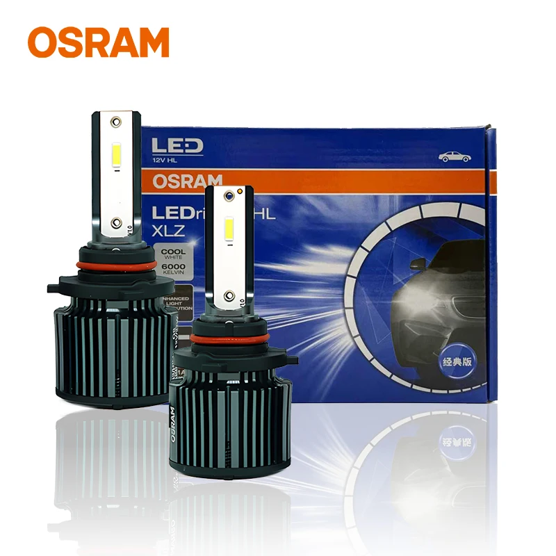 

Лампы для фар OSRAM LEDriving CLASSIC 2.0 HB3/HB4 12V 27W 6000K, увеличенная яркость на 50%, произведено в Китае