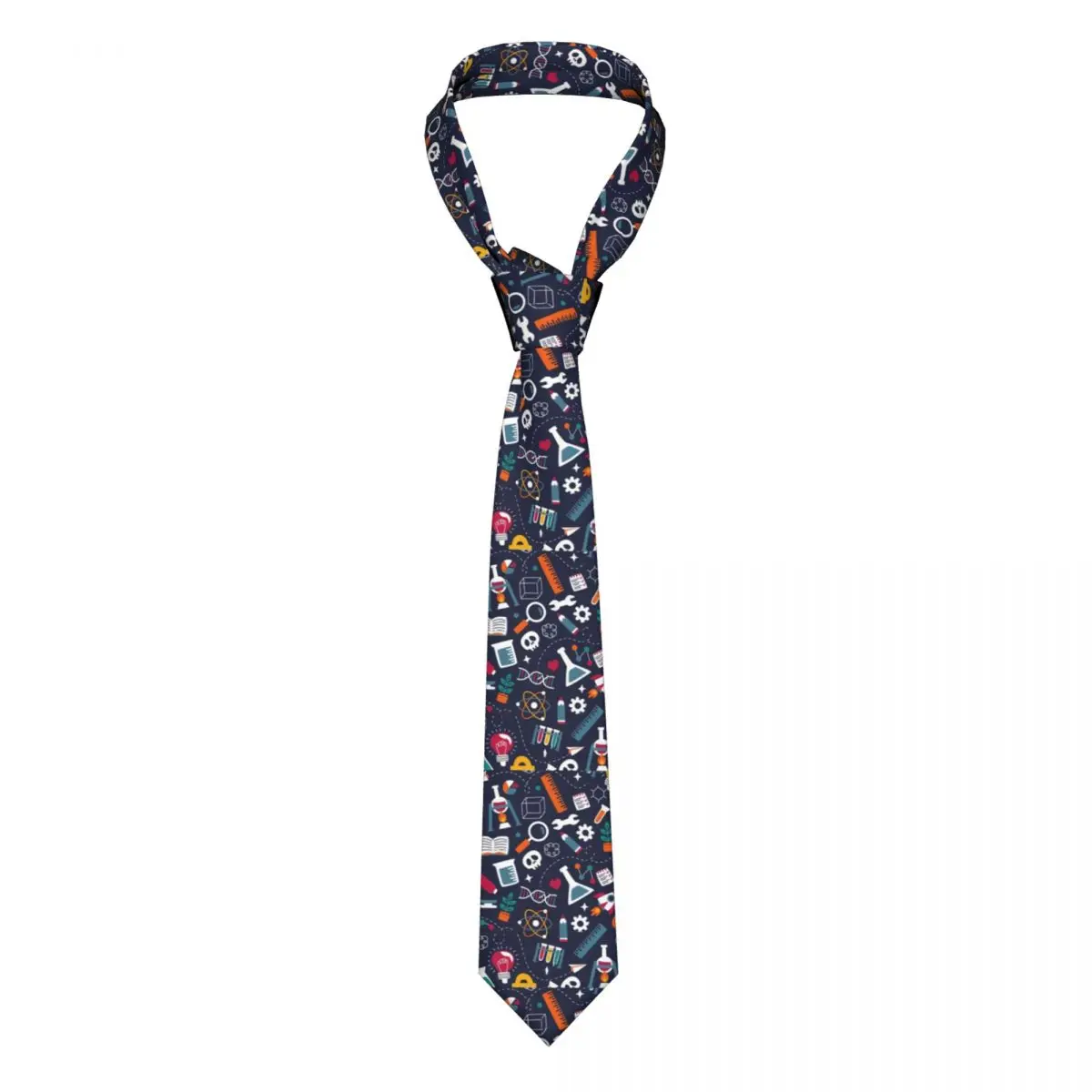 Science Stuff Unisex Necktie Casual Polyester 8 cm Narrow Chemistry Chemical Neck Ties for Men Accessories Office