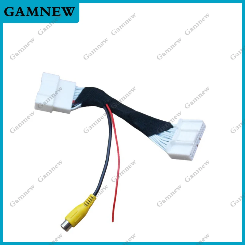 Car Rear view camera retention cable adapter for Toyota Hilux 2020 2021 backup harness to Original display