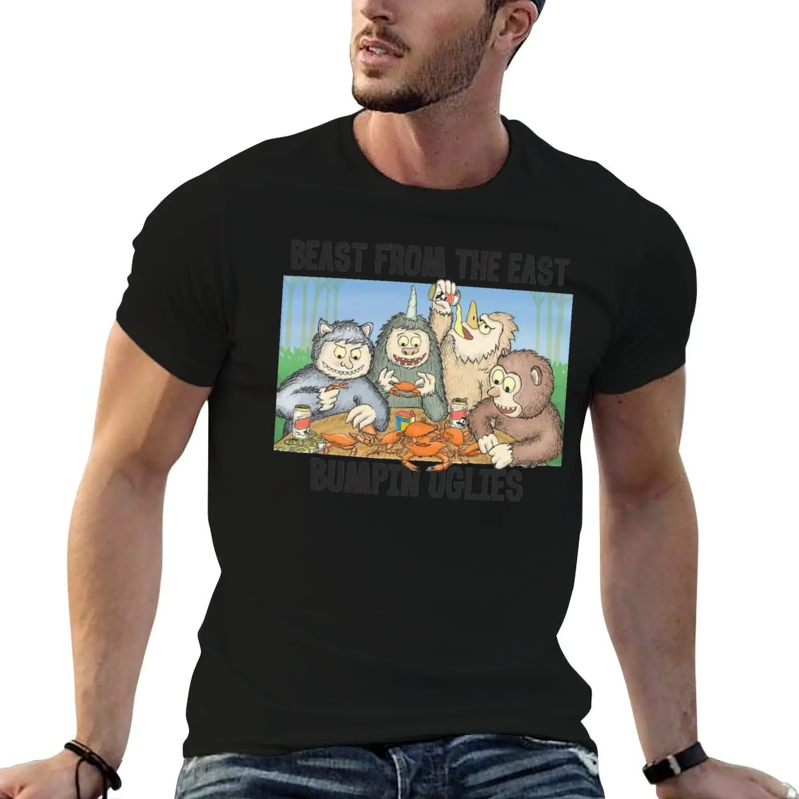 

Bumpin Uglies Beast From The East T-Shirt cotton t shirt man man t shirts cotton T-Shirt