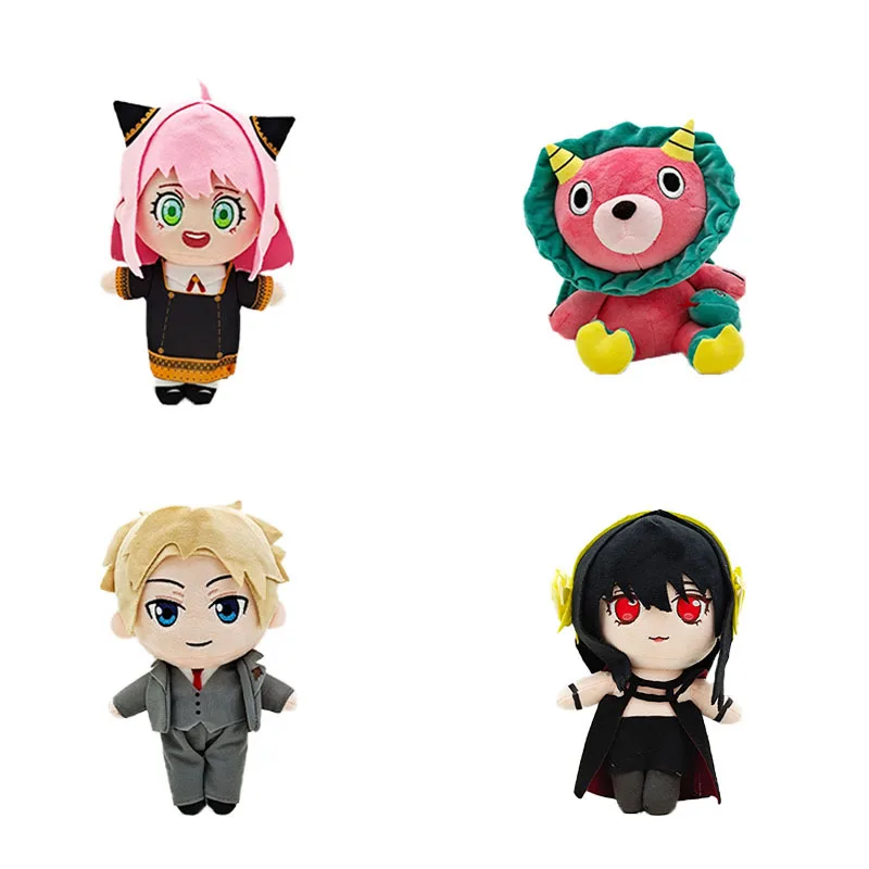 

Плюшевая кукла SPY FAMILY 25 см: Аня, Йор, Лойд. Милая коллекционная мягкая игрушка, украшение, подарок на день рождения.