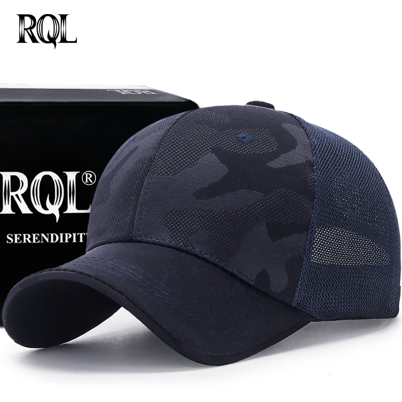 Men\'s Hat Baseball Cap 2022 Summer Sun Hat Camouflage Breathable Sports Hat Fashion Designer Brand Hip Hop Trucker Hat Male Hip