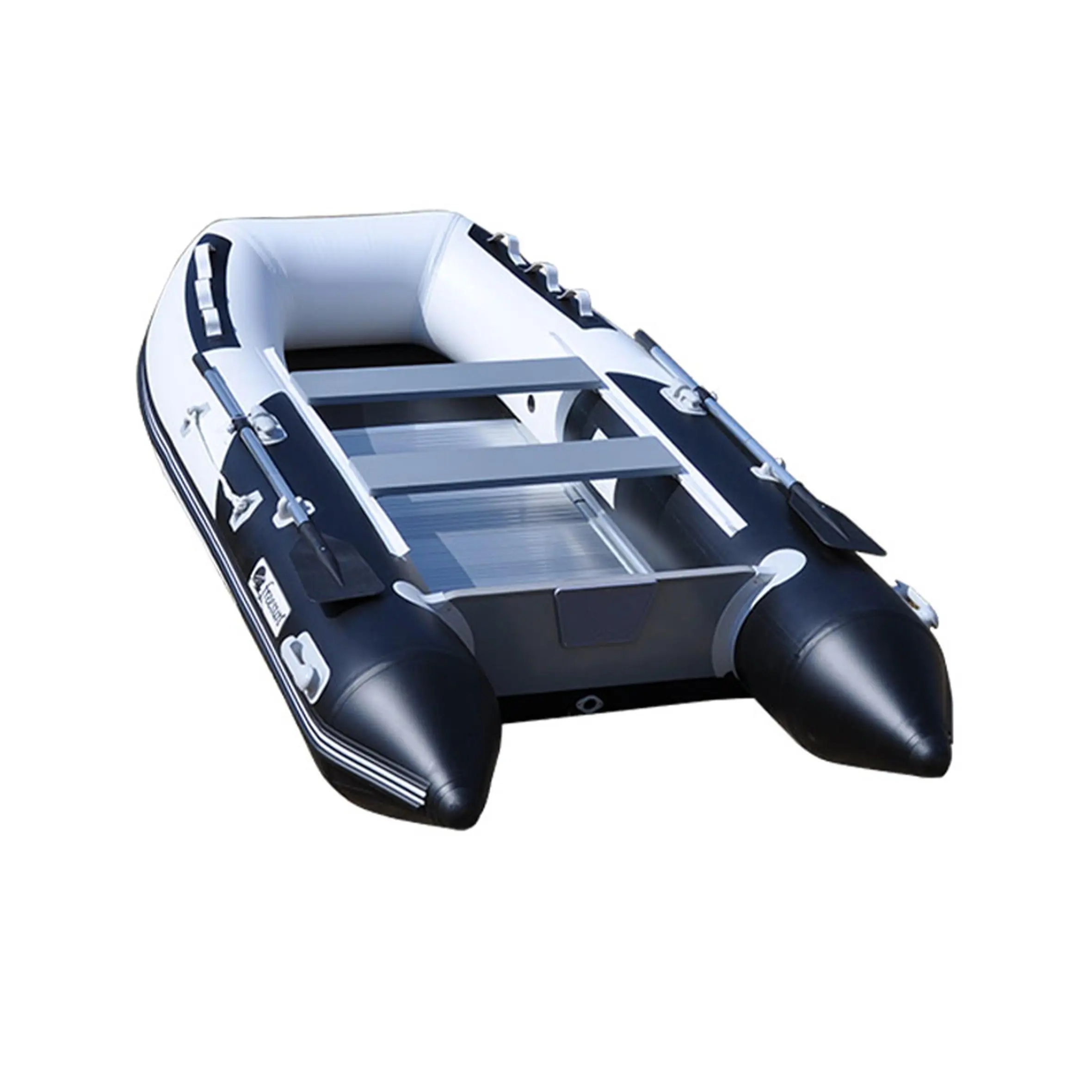Inflatable Dinghy Hypalon Dinghy Inflatable Fishing Vessel Rowing Transom Rigid Boat Lifeboat Ocean Floating Hull OEM
