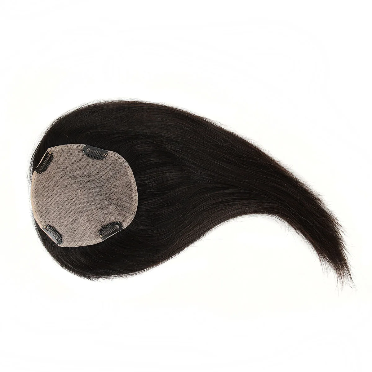 SP83 - 5.5''x6'' Zijde Basis Top Haar Toppers 16" Natuurlijke Haar Topper Haarprothese Vrouw Chinese Cuticula Remy Menselijk Haar