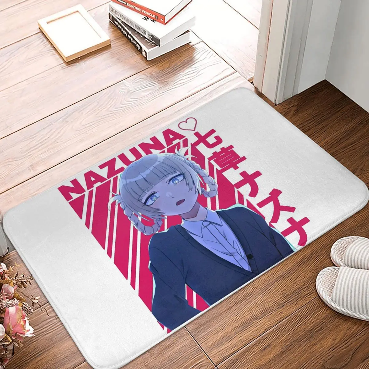 Call Of The Night Anime Nazuna Nanakusa Non-slip Doormat Floor Mat Carpet Rug for Kitchen Entrance Home Bedroom Footpad Mats