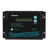 Renogy Voyager 20A 12V/24V PWM Waterproof Solar Charge Controller w/ LCD Display for AGM, Gel, Flooded and Lithium Battery
