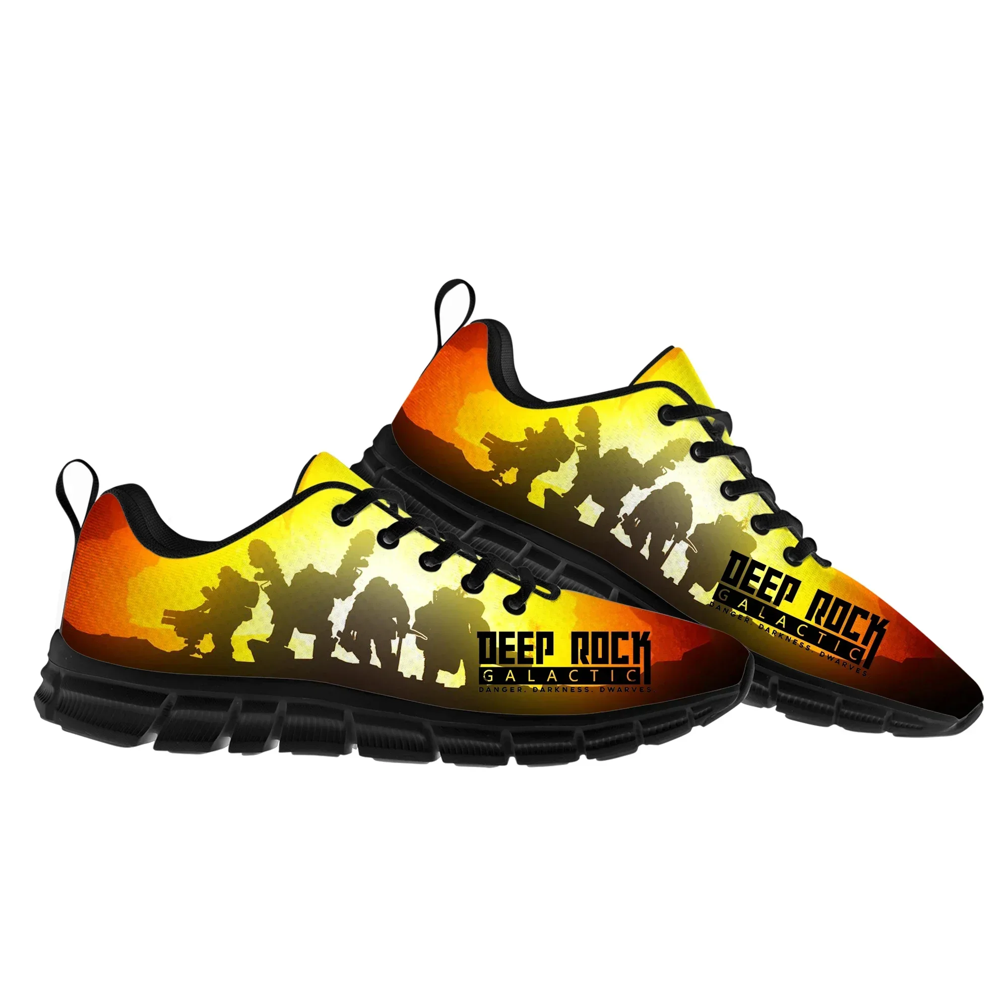 Deep Rock Galactic Sports Shoes Cartoon Game Mens Womens  Sneakers Sneaker Custom Built Shoes