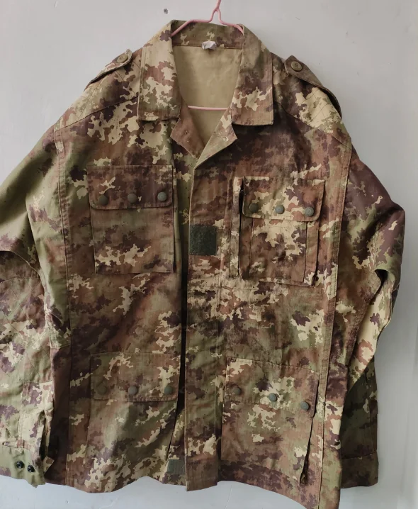 

Italian Camouflage Uniform Man Spring Suit Jungle Include Jacket Pants