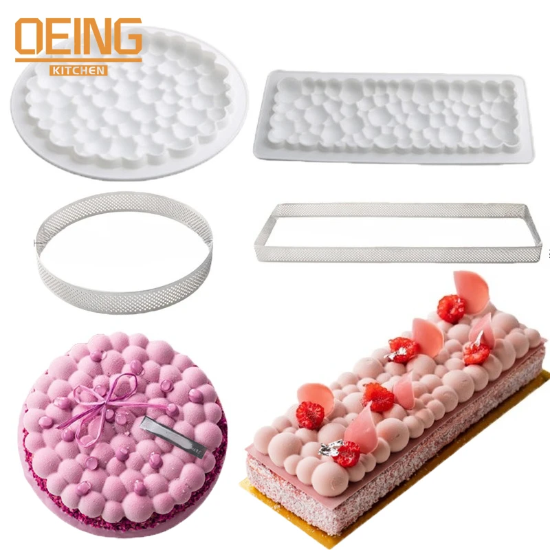 

3D Cloud Cake Silicone Baking Mold Creative Shape For French Dessert Mousse Cake Jelly Decoration Silicone Bakeware Supplies
