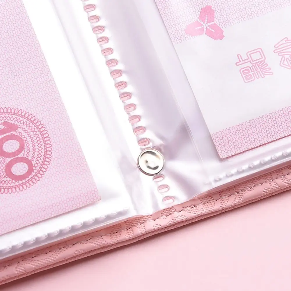 

Конверты из искусственной кожи 100, экономящие деньги Challeng, большая емкость, экономия денег, счетчики, водонепроницаемые листы с паролем