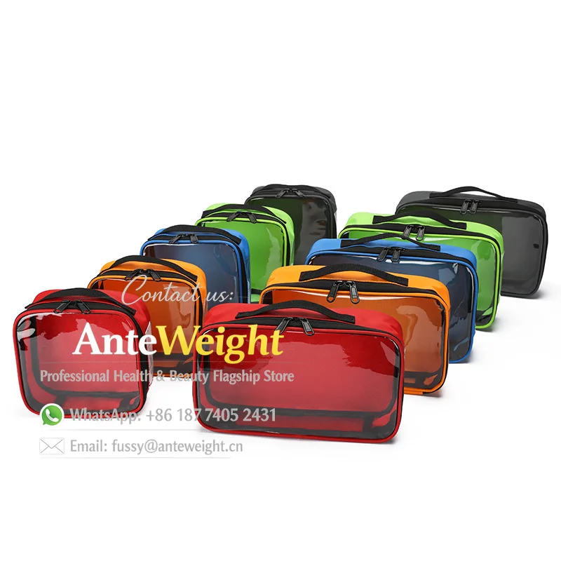 Portable Waterproof Clear Medicine Bag, Small Pill Organizer Pouch | Transparent First Aid Storage Module