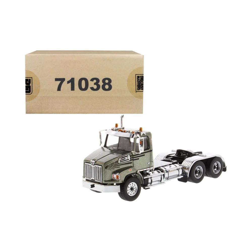 

5 Color ! Tandem Truck Tractor 1:50 Scale Die-Cast Boy's birthday gift toy scene decoration engineering car collection model
