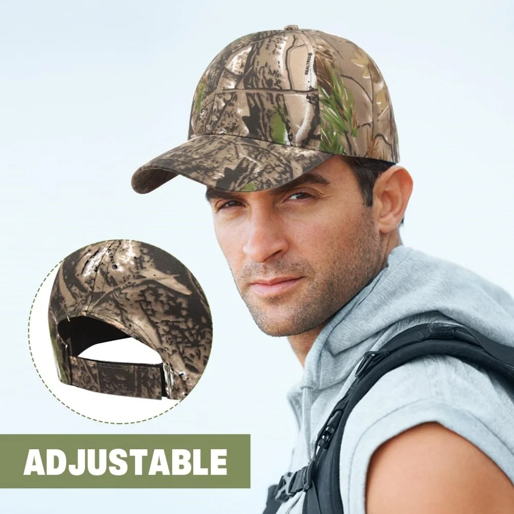 7 Colors Camouflage Baseball Cap Summer Outdoor Sports Hiking Fishing Hunting Caps Sunscreen Casual Sun Hats For Men Women